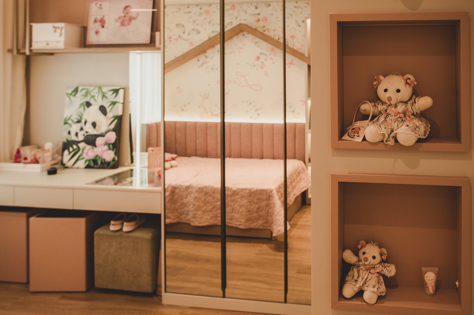 Quarto com closet planejado - D'Styll Curitiba